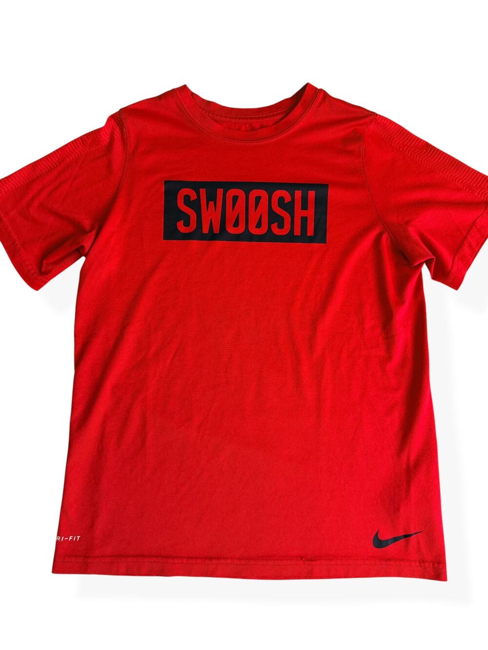 Nike Youth XL Red Dri-FIT Swoosh Athletic Performance T-Shirt